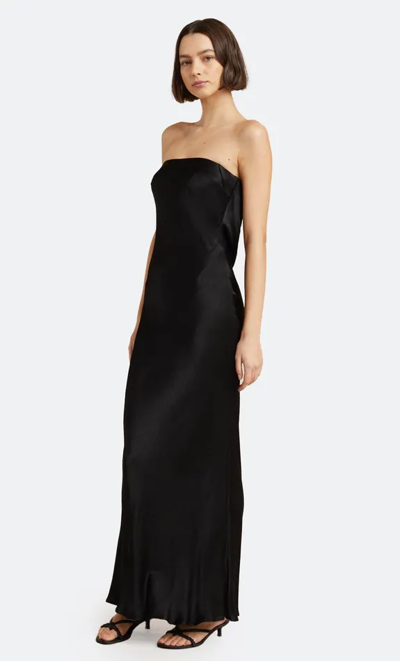Bec Bridge Bridesmaid Dresses Women MOON DANCE STRAPLESS DRESS 8211 BLACK