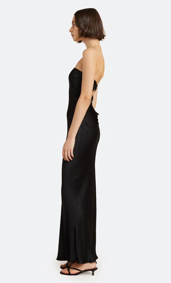 Bec Bridge Bridesmaid Dresses Women MOON DANCE STRAPLESS DRESS 8211 BLACK