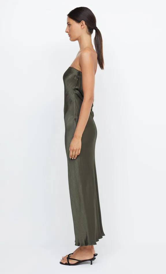 Bec Bridge Bridesmaid Dresses Women MOON DANCE STRAPLESS DRESS 8211 DARK WILLOW