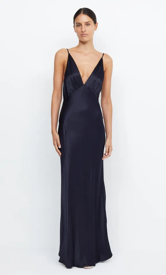 Bec Bridge Bridesmaid Dresses Women MOON DANCE V MAXI DRESS 8211 INK