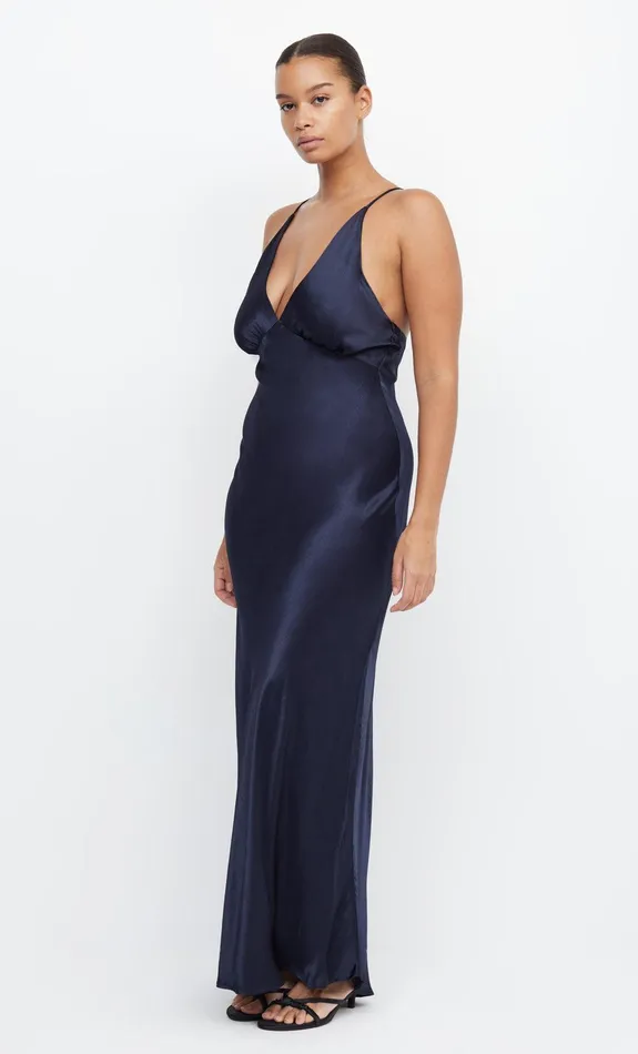 Bec Bridge Bridesmaid Dresses Women MOON DANCE V MAXI DRESS 8211 INK