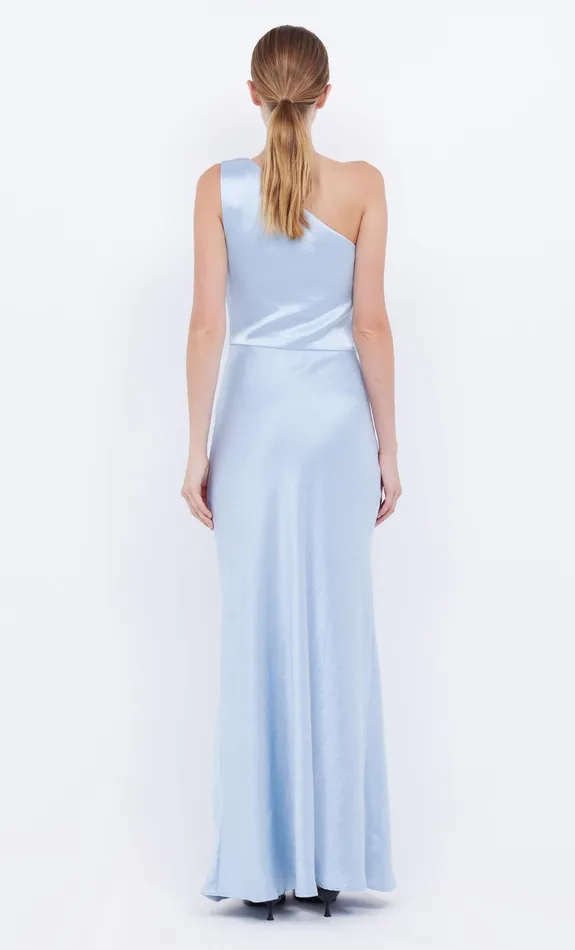 Bec Bridge Bridesmaid Dresses Women THE DREAMER ASYM DRESS 8211 DUSTY BLUE