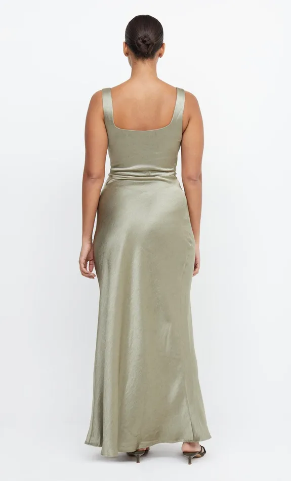 Bec Bridge Bridesmaid Dresses Women THE DREAMER SQUARE NECK DRESS 8211 SAGE