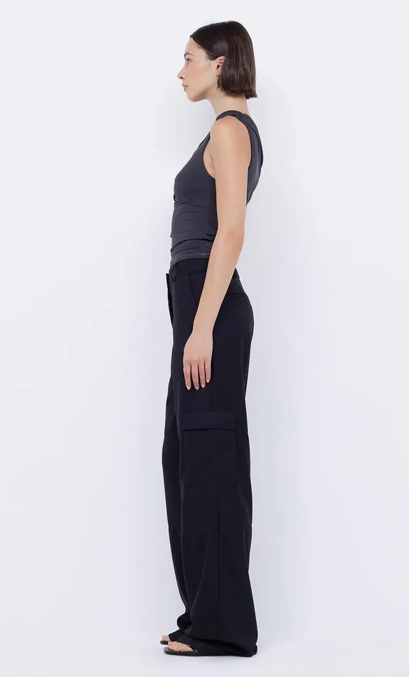 Bec Bridge Cropped Women SERENE TOP 8211 CHARCOAL