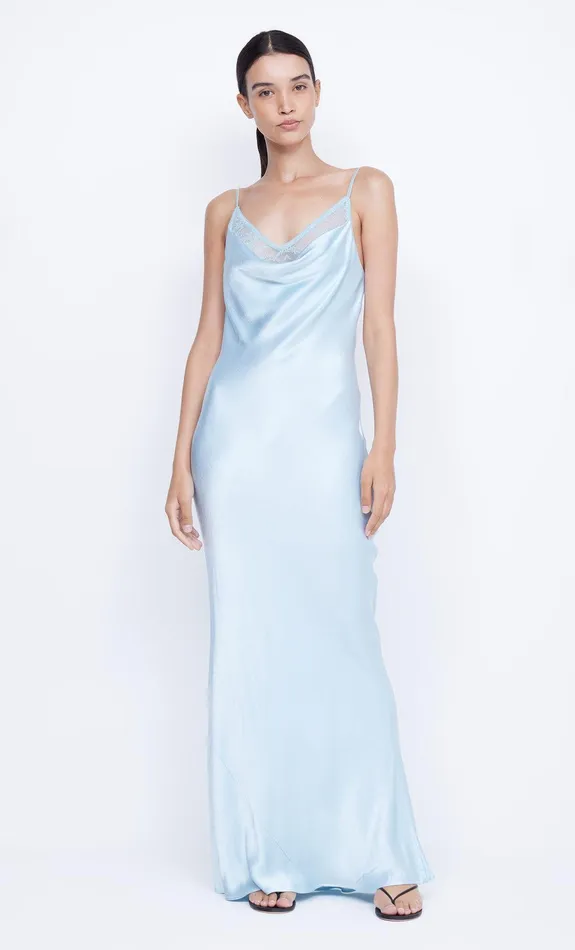 Bec Bridge Maxi Dresses Women ARABELLA BACKLESS DRESS 8211 DOLPHIN BLUE
