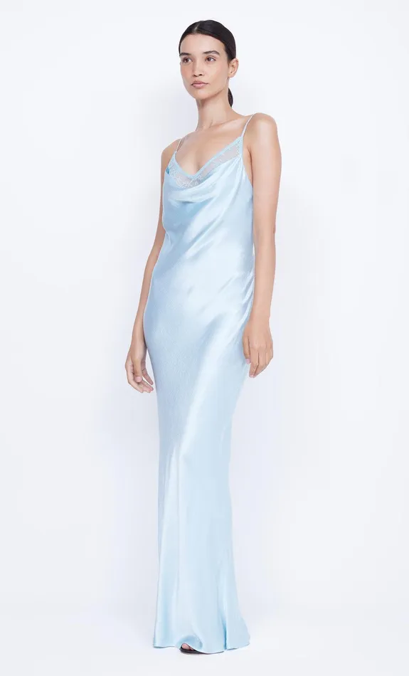 Bec Bridge Maxi Dresses Women ARABELLA BACKLESS DRESS 8211 DOLPHIN BLUE