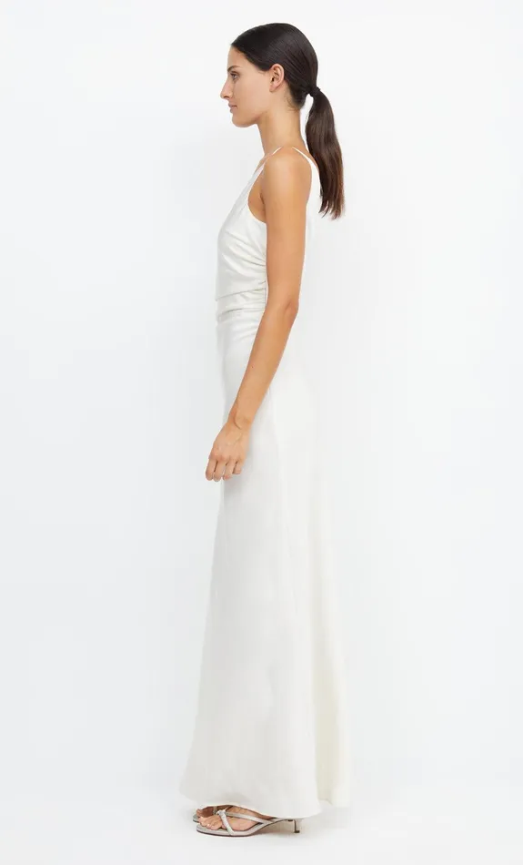 Bec Bridge Maxi Dresses Women ETERNITY ASYM MAXI DRESS 8211 CREAM