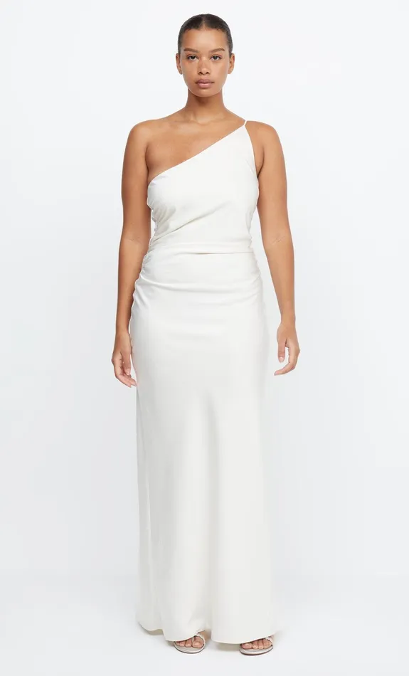 Bec Bridge Maxi Dresses Women ETERNITY ASYM MAXI DRESS 8211 CREAM