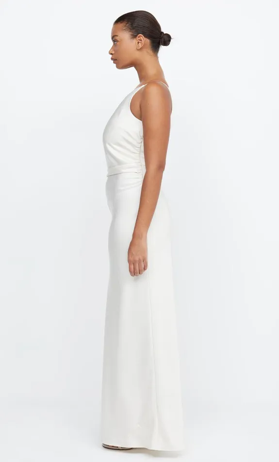 Bec Bridge Maxi Dresses Women ETERNITY ASYM MAXI DRESS 8211 CREAM