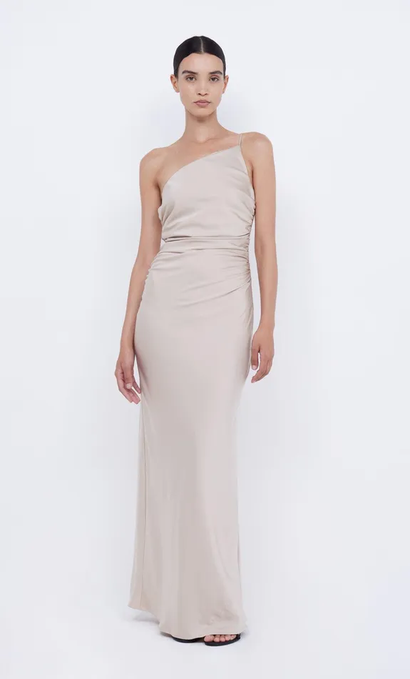 Bec Bridge Maxi Dresses Women ETERNITY ASYM MAXI DRESS 8211 SAND