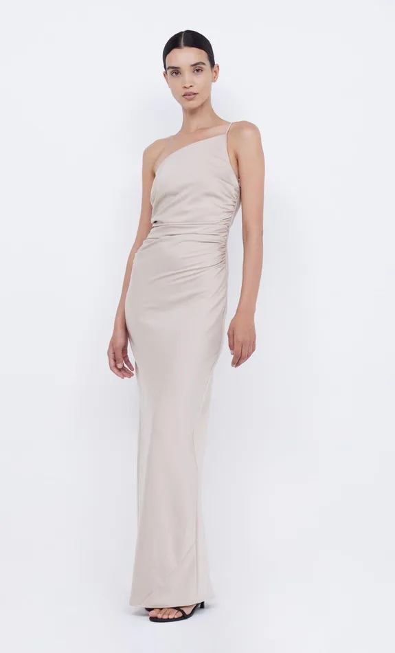 Bec Bridge Maxi Dresses Women ETERNITY ASYM MAXI DRESS 8211 SAND