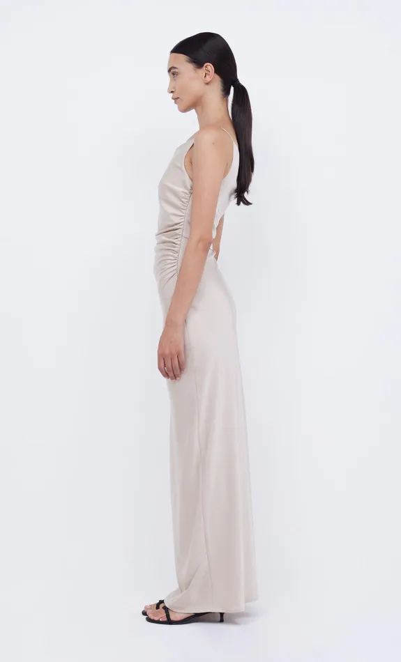 Bec Bridge Maxi Dresses Women ETERNITY ASYM MAXI DRESS 8211 SAND