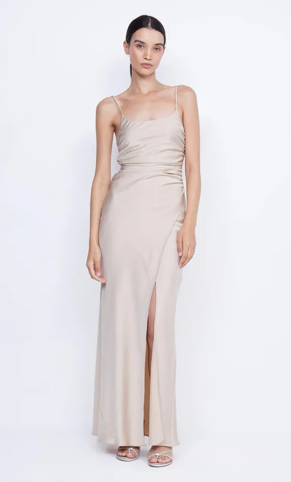 Bec Bridge Maxi Dresses Women ETERNITY SCOOP MAXI DRESS 8211 SAND