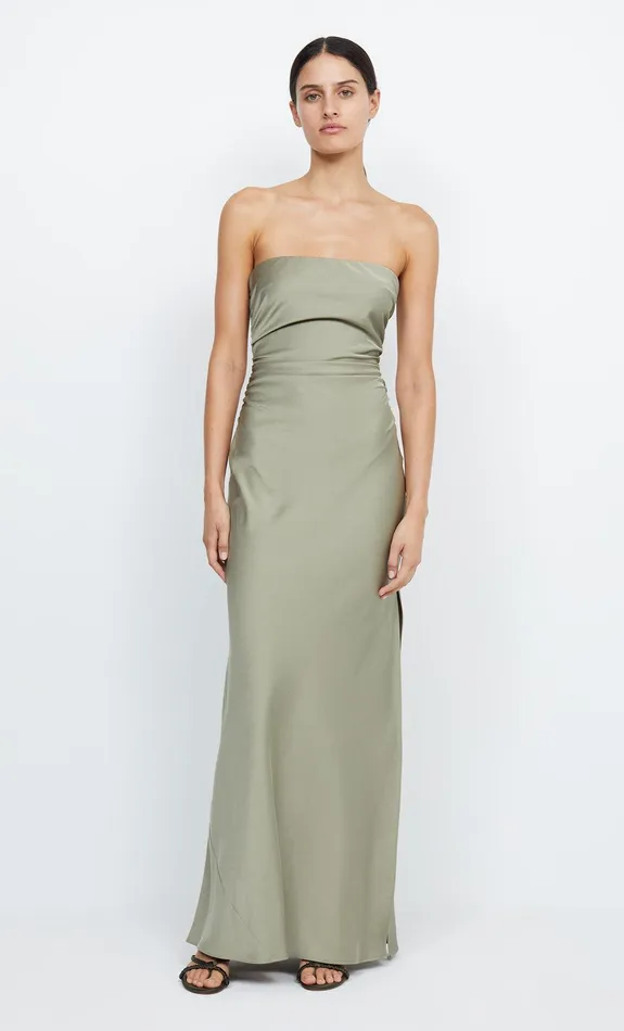 Bec Bridge Maxi Dresses Women ETERNITY STRAPLESS MAXI 8211 SAGE