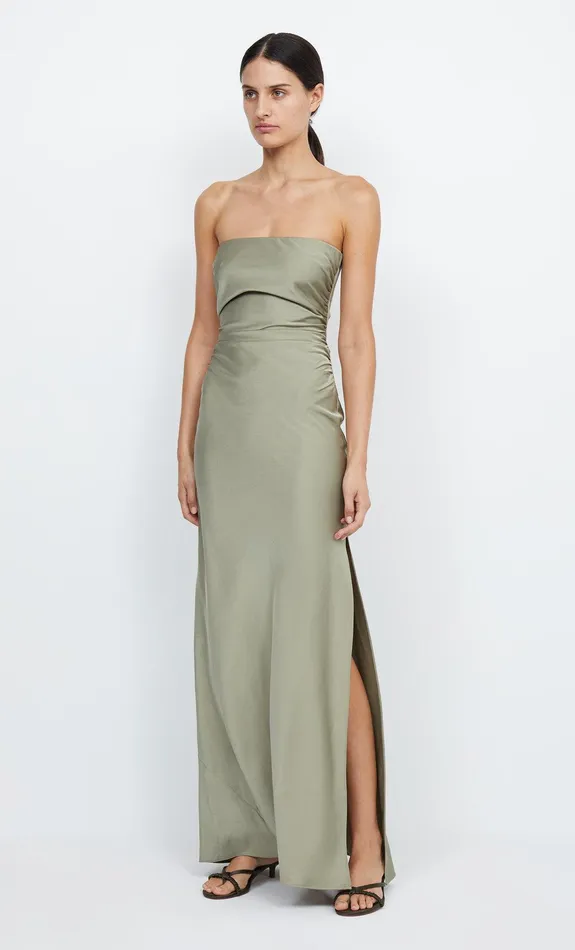 Bec Bridge Maxi Dresses Women ETERNITY STRAPLESS MAXI 8211 SAGE