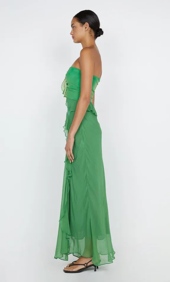 Bec Bridge Maxi Dresses Women MARESCA STRAPLESS DRESS 8211 GREEN APPLE