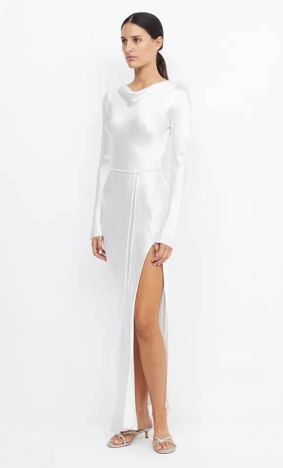 Bec Bridge Maxi Dresses Women MOON DANCE LONG SLEEVE MAXI DRESS 8211 IVORY