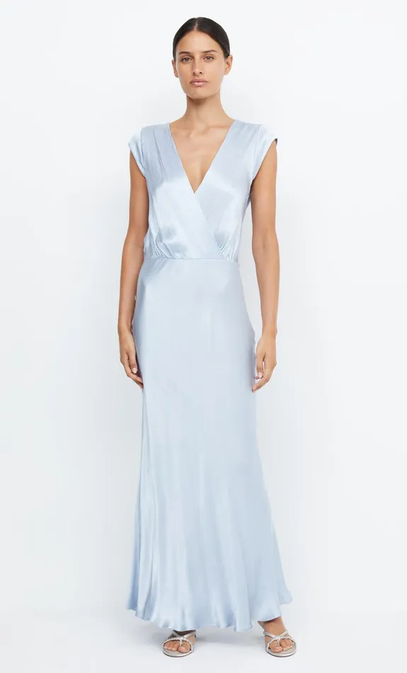 Bec Bridge Maxi Dresses Women MOON DANCE MAXI DRESS 8211 DUSTY BLUE