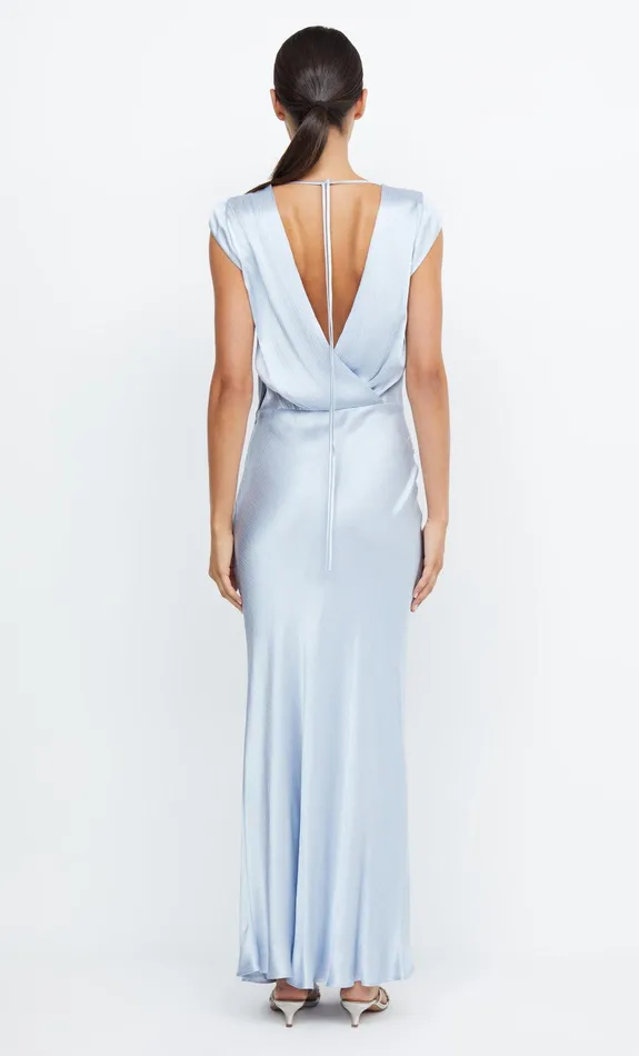 Bec Bridge Maxi Dresses Women MOON DANCE MAXI DRESS 8211 DUSTY BLUE