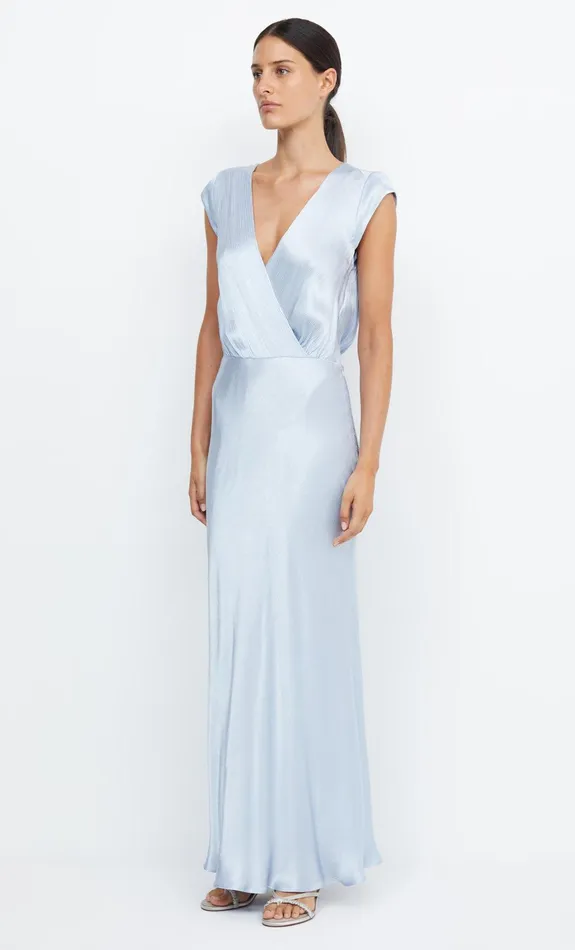 Bec Bridge Maxi Dresses Women MOON DANCE MAXI DRESS 8211 DUSTY BLUE