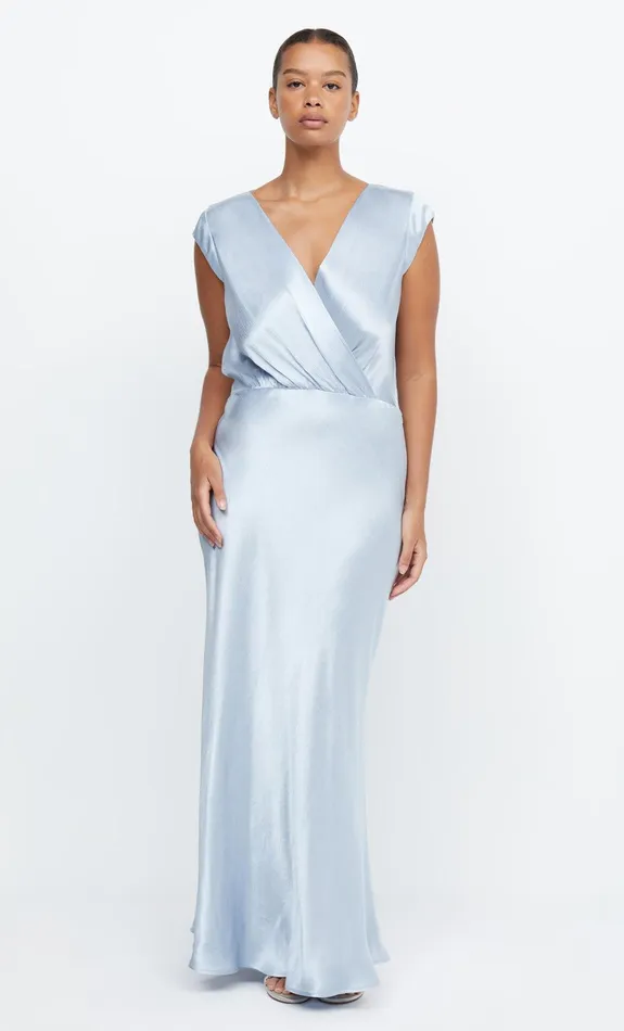 Bec Bridge Maxi Dresses Women MOON DANCE MAXI DRESS 8211 DUSTY BLUE