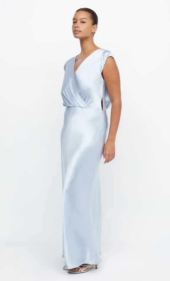 Bec Bridge Maxi Dresses Women MOON DANCE MAXI DRESS 8211 DUSTY BLUE