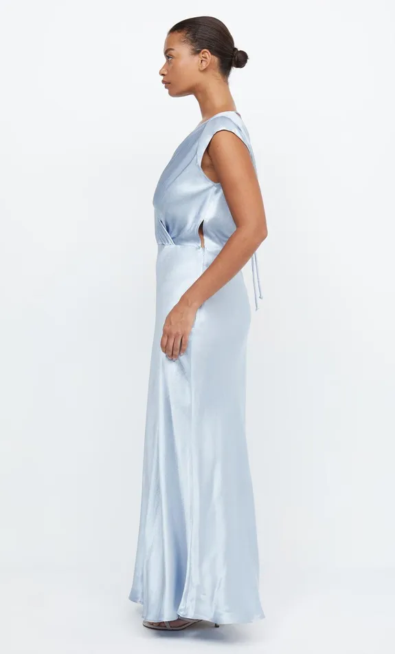 Bec Bridge Maxi Dresses Women MOON DANCE MAXI DRESS 8211 DUSTY BLUE