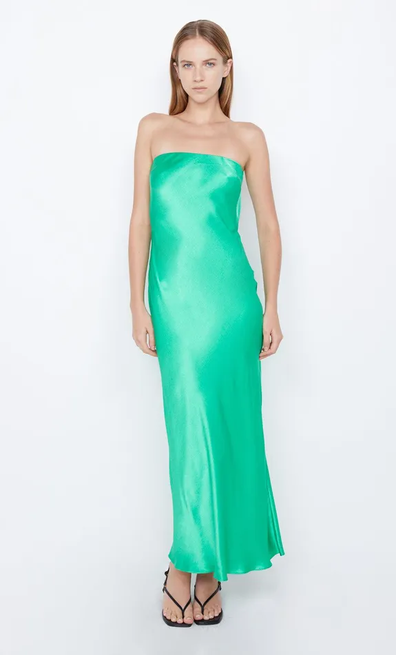 Bec Bridge Maxi Dresses Women MOON DANCE STRAPLESS DRESS 8211 EMERALD