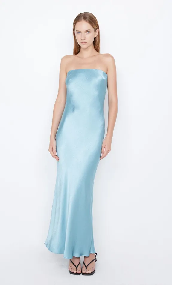 Bec Bridge Maxi Dresses Women MOON DANCE STRAPLESS DRESS 8211 SEA SPRAY