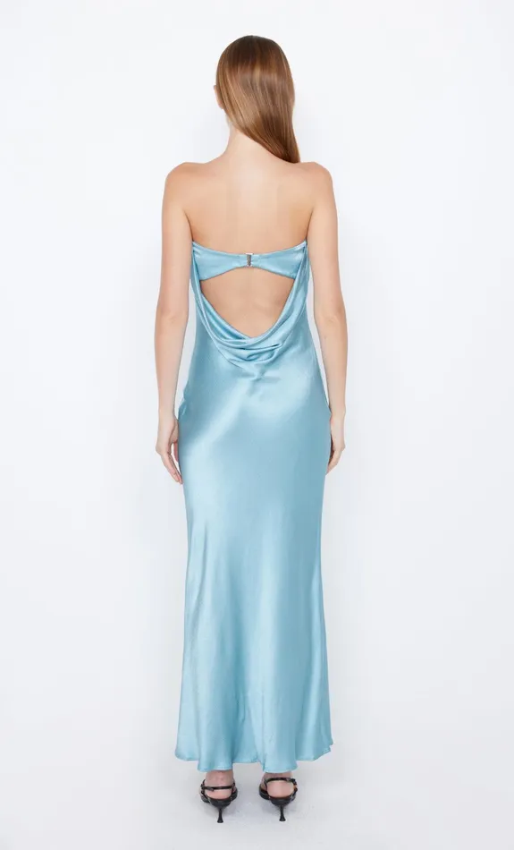 Bec Bridge Maxi Dresses Women MOON DANCE STRAPLESS DRESS 8211 SEA SPRAY
