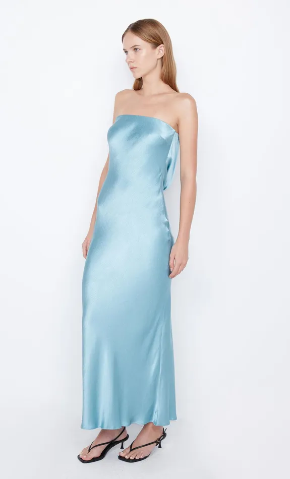 Bec Bridge Maxi Dresses Women MOON DANCE STRAPLESS DRESS 8211 SEA SPRAY