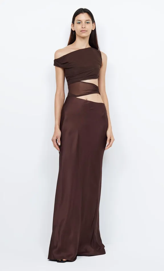 Bec Bridge Maxi Dresses Women OPHELIA MAXI DRESS 8211 COCOA