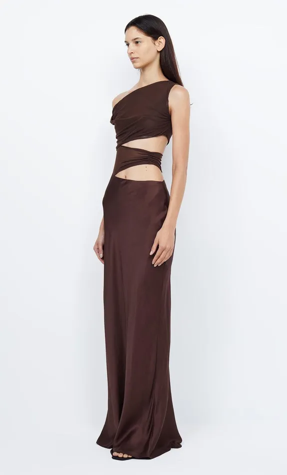 Bec Bridge Maxi Dresses Women OPHELIA MAXI DRESS 8211 COCOA