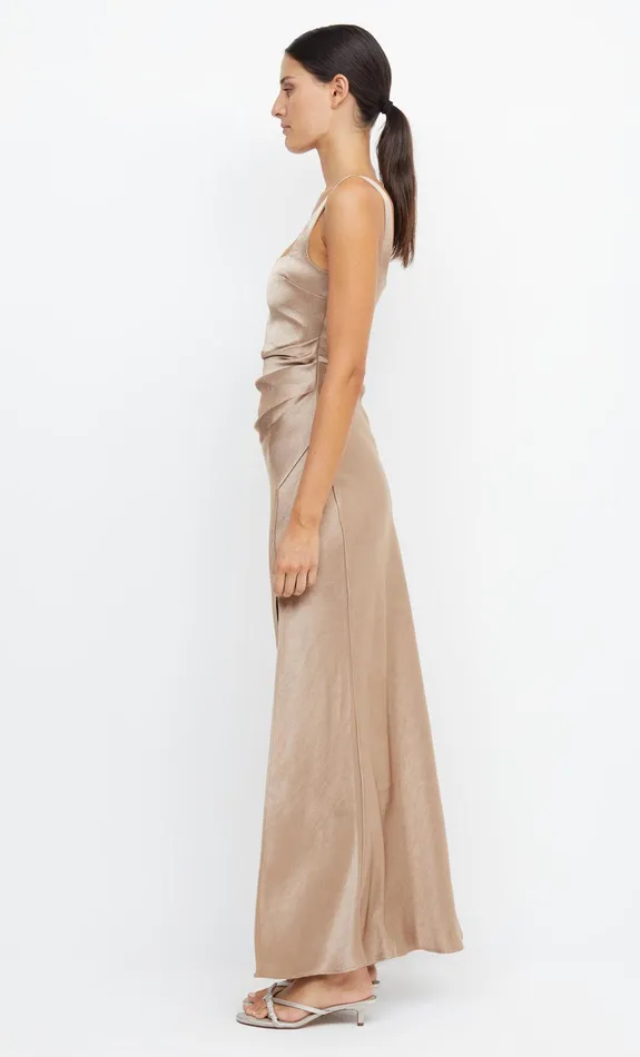 Bec Bridge Maxi Dresses Women THE DREAMER SQUARE NECK DRESS 8211 GOLDEN