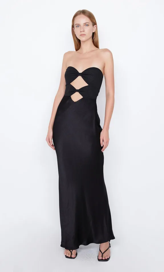 Bec Bridge Prom Dresses Women HALLE STRAPLESS DRESS 8211 BLACK