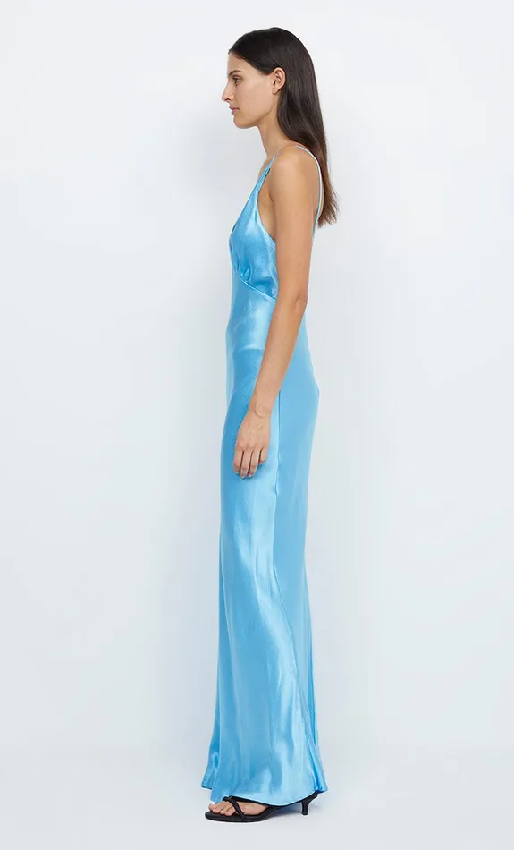 Bec Bridge Prom Dresses Women LORELAI V MAXI DRESS 8211 TOPAZ BLUE