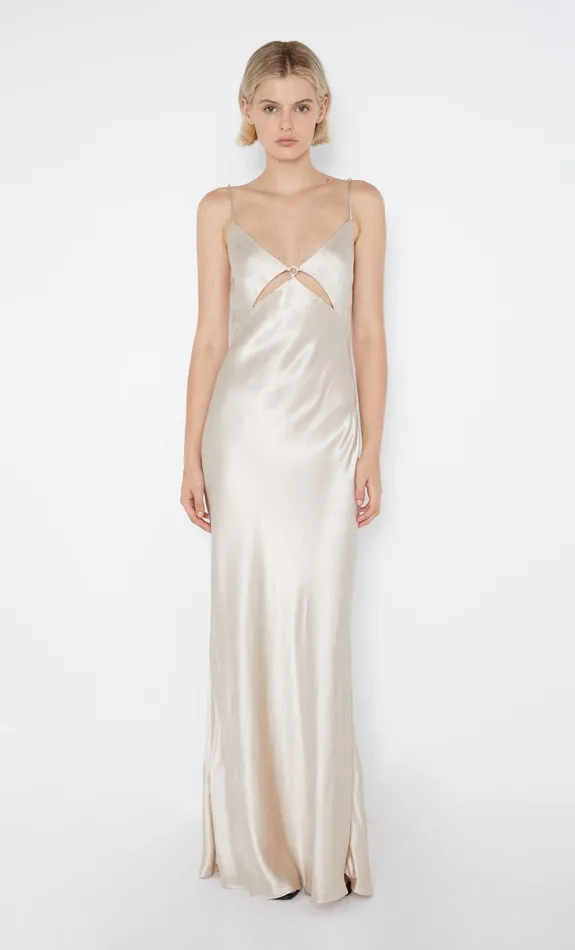 Bec Bridge Prom Dresses Women MARGAUX MAXI DRESS 8211 SAND