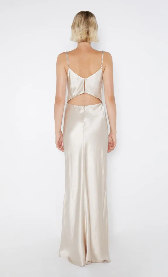 Bec Bridge Prom Dresses Women MARGAUX MAXI DRESS 8211 SAND