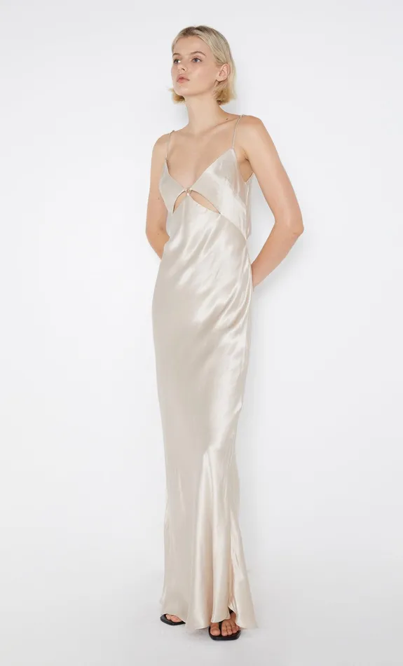 Bec Bridge Prom Dresses Women MARGAUX MAXI DRESS 8211 SAND