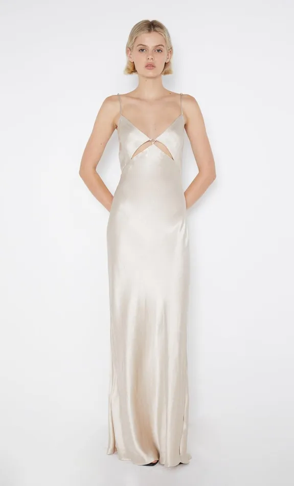 Bec Bridge Prom Dresses Women MARGAUX MAXI DRESS 8211 SAND