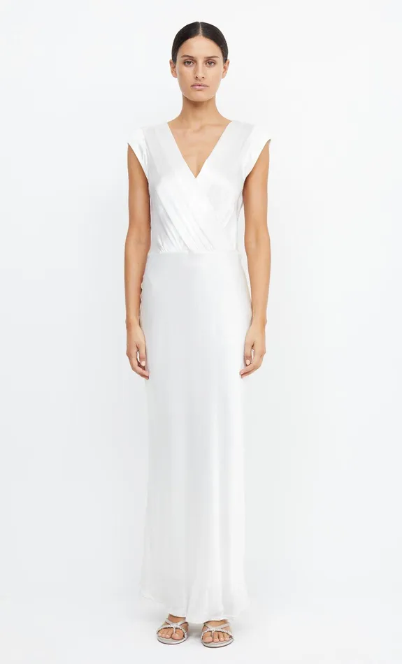 Bec Bridge Prom Dresses Women MOON DANCE MAXI DRESS 8211 IVORY