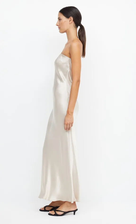 Bec Bridge Prom Dresses Women MOON DANCE STRAPLESS DRESS 8211 SAND