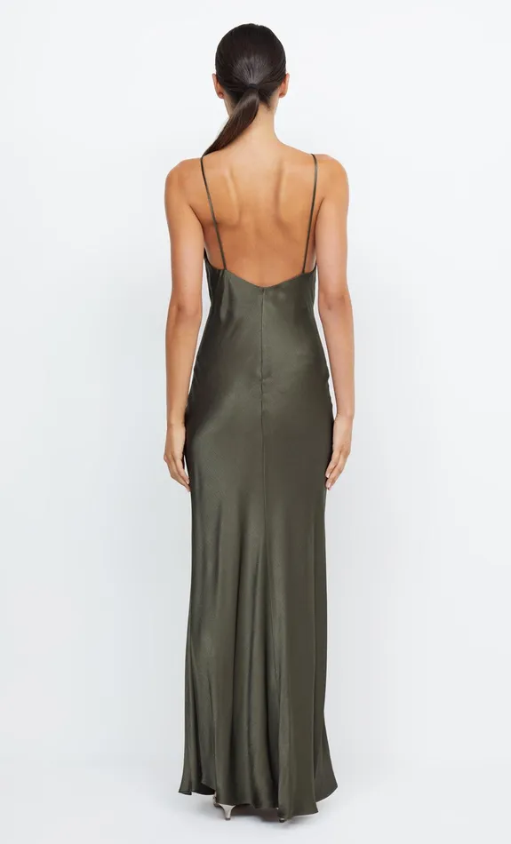 Bec Bridge Prom Dresses Women MOON DANCE V MAXI DRESS 8211 DARK WILLOW