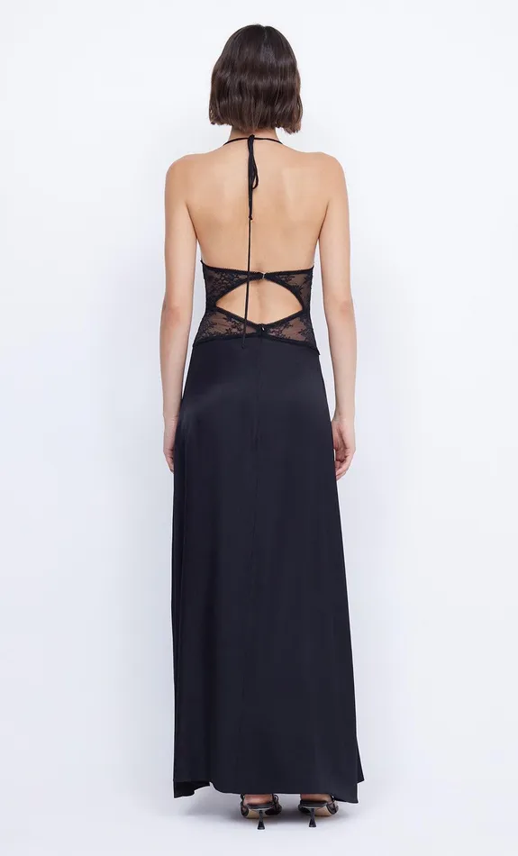 Bec Bridge Prom Dresses Women SANTAL HALTER MAXI DRESS 8211 BLACK