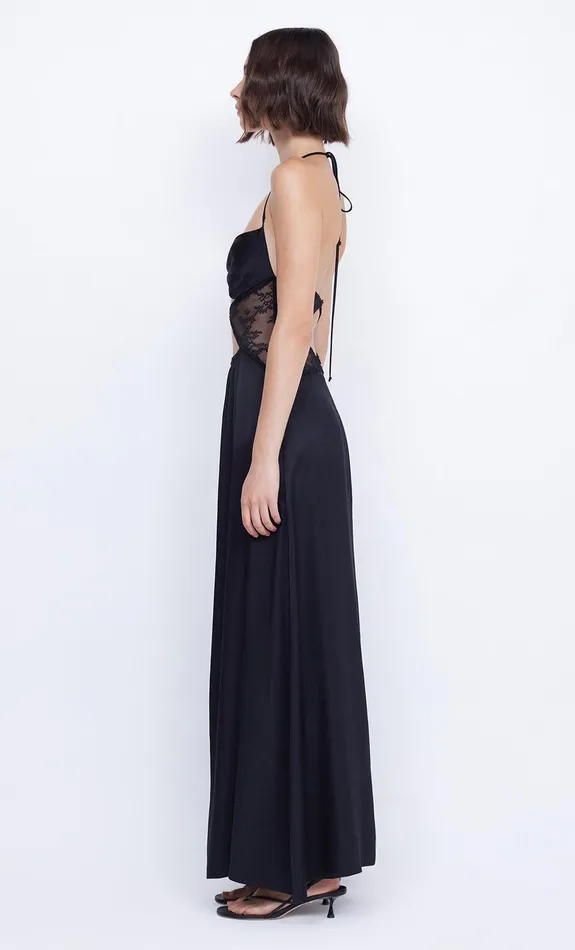 Bec Bridge Prom Dresses Women SANTAL HALTER MAXI DRESS 8211 BLACK