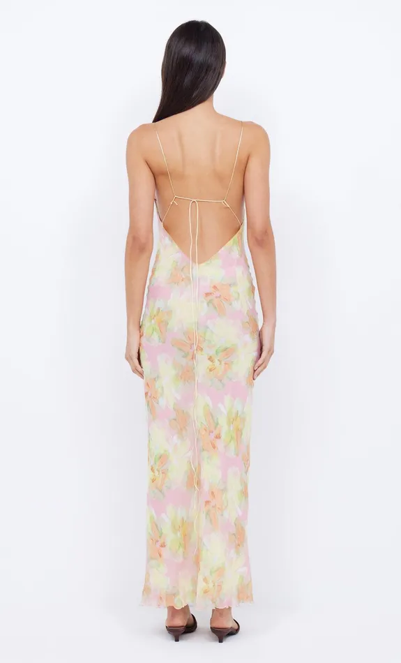 Bec Bridge Prom Dresses Women ZEPHY PRINT SLIP DRESS 8211 PINK BLOSSOM