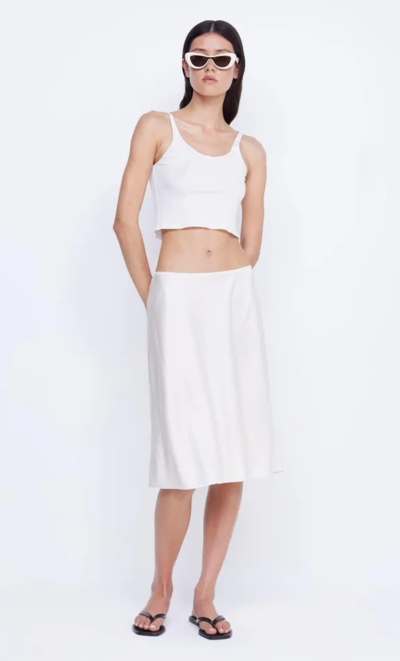 Bec Bridge Skirts Women KAIA BIAS MIDI SKIRT 8211 IVORY