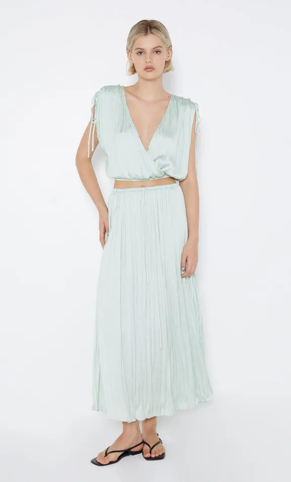 Bec Bridge Skirts Women LOUANN PLEATED SKIRT 8211 MINT