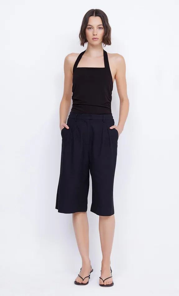 Bec Bridge Sleeveless Women BLANCHE HALTER TOP 8211 BLACK