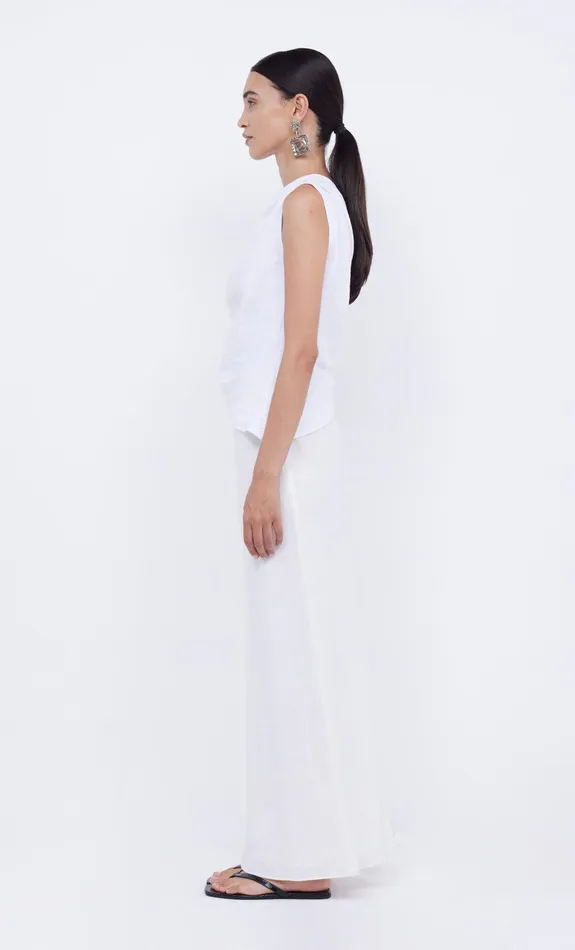 Bec Bridge Sleeveless Women LARA ASYM TOP 8211 IVORY